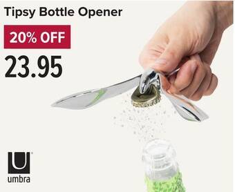 Linen Chest Tipsy bottle opener offer