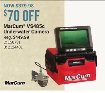 Bass Pro Marcum vs485c underwater camera offer