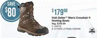 Bass Pro Irish setter men's crosshair ii hunting boots offer