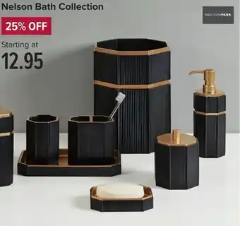 Linen Chest Nelson bath collection offer