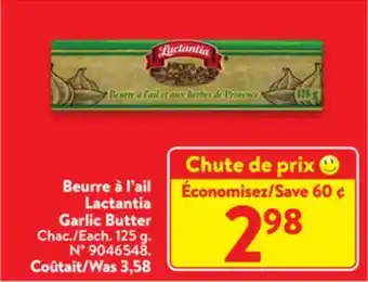 Walmart Lactantia garlic butter offer