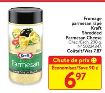 Walmart Kraft parmesan cheese offer