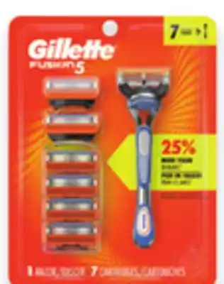 Walmart Gillette fusion5 offer