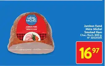 Walmart Mere michel smoked ham offer