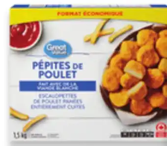 Walmart Great value breaded chicken nuggets offer
