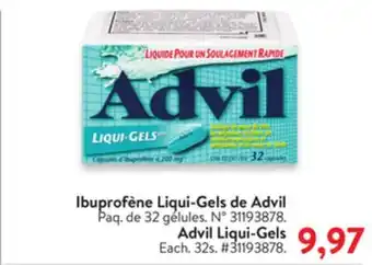 Walmart Advil ligui-gels offer