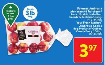 Walmart Your fresh market ambrosia apples offer