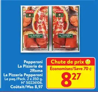 Walmart 2roma la pizzeria pepperoni offer