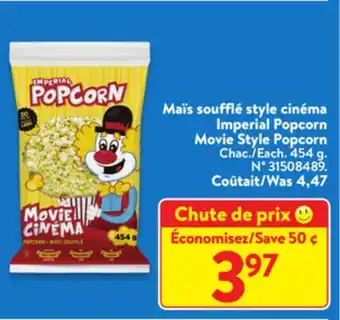 Walmart Imperial popcorn movie style popcorn offer