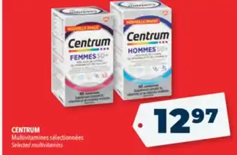 Familiprix Centrum selected multivitamins offer