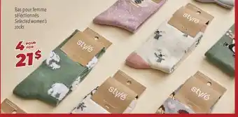 Familiprix Selected style women's socks offer