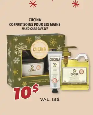 Familiprix Cucina hand care gift set offer