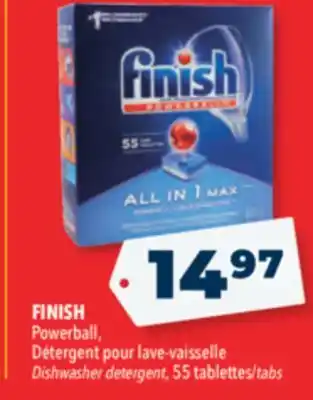 Familiprix Finish powerball, dishwasher detergent offer