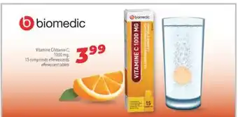 Familiprix Biomedic vitamin c, 1000 mg offer