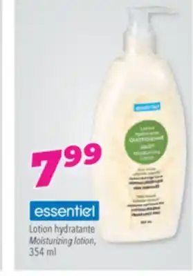 Familiprix Essential moisturizing lotion offer