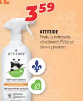 Familiprix Attitude selected cleaning products offer