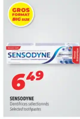 Familiprix Sensodyne selected toothpastes offer