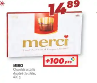 Familiprix Merci assorted chocolates offer