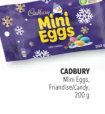 Familiprix Cadbury mini eggs, candy offer