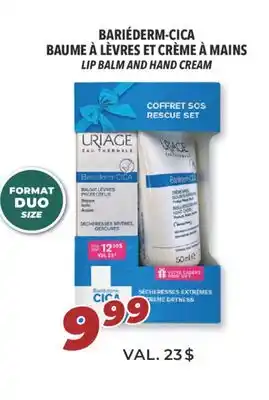 Familiprix Uriage lip balm and cream offer