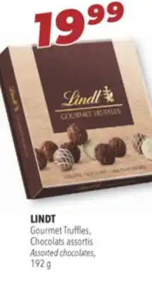 Familiprix Lindt gourmet truffles, assorted chocolates offer