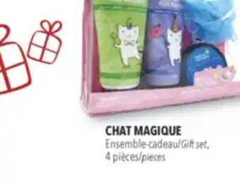 Familiprix Chat magique gift set, 4 pieces offer