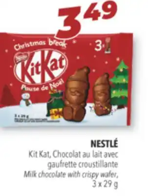 Familiprix Nestlé kit kat, milk chocolate with crispy wafer offer