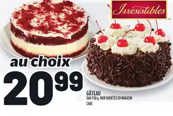 Metro Gâteau | cake offer