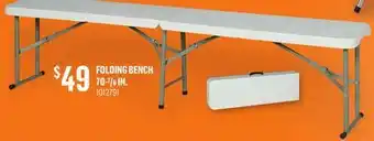 Canac Folding bench 70-7/8 in offer