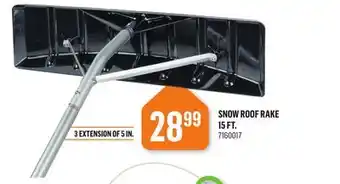 Canac Snow roof rake 15 ft offer