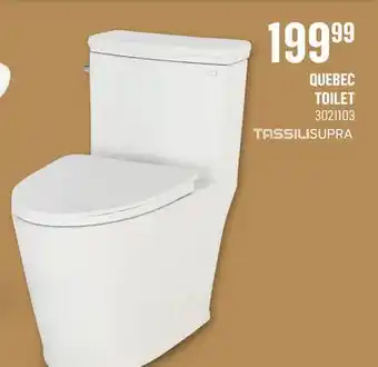 Canac Quebec toilet offer