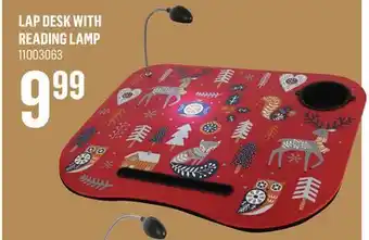 Canac Lap desk with reading lamp offer