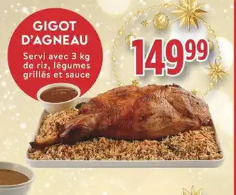 Marché Adonis Gigot d'agneau offer