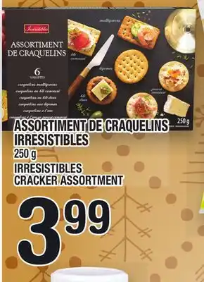 Marche Ami Assortiment de craquelins irresistibles | irresistibles cracker assortment offer