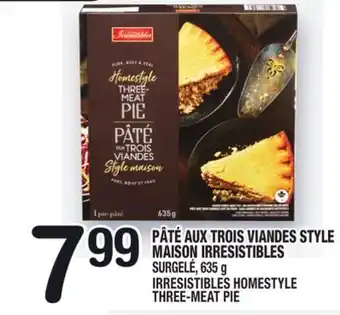 Marche Ami Pâté aux trois viandes style maison irresistibles | irresistibles homestyle three-meat pie offer