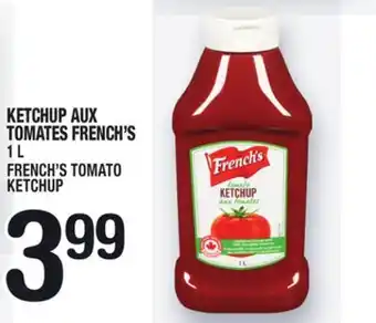 Marche Ami Ketchup aux tomates french's | french's tomato ketchup offer