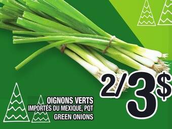 Marche Ami Oignons verts | green onions offer