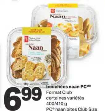 L'Intermarché Bouchées naan format club, 400/410 g offer