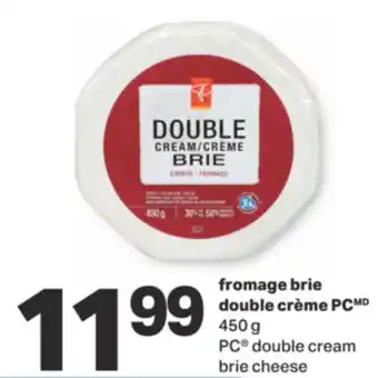 L'Intermarché Fromage brie double crème, 450 g offer