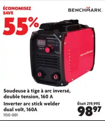 Home Hardware Inverter arc stick welder dual volt, 160a offer