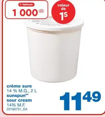 Wholesale Club Crème sure, 2 l offer