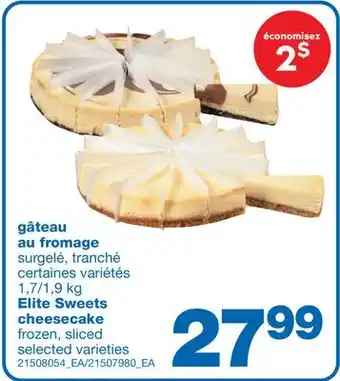 Wholesale Club Gâteau au fromage, 1,7/1,9 kg offer