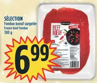 Marché Adonis Sélection fondue boeuf surgelée offer