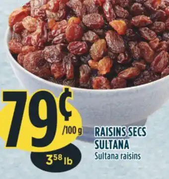 Marché Adonis Raisins secs sultana offer