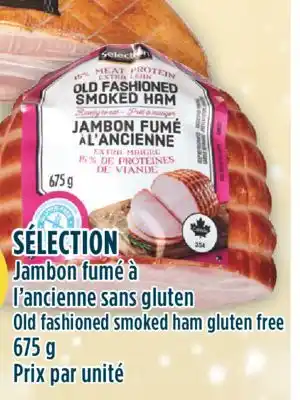 Marché Adonis Sélection jambon fumé à l'ancienne sans gluten offer