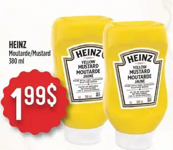 Marché Adonis Heinz moutarde offer