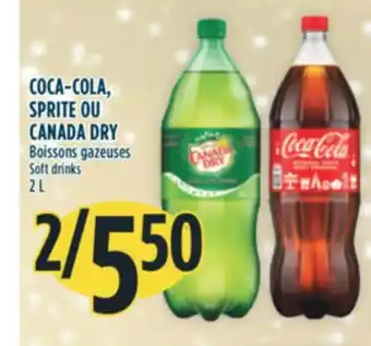Marché Adonis Coca-cola, sprite ou canada dry boissons gazeuses offer