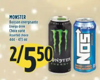 Marché Adonis Monster boisson énergisante offer