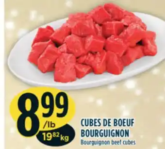 Marché Adonis Cubes de boeuf bourguignon offer