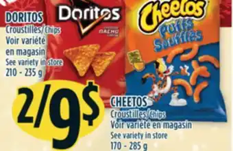 Marché Adonis Doritos croustilles offer